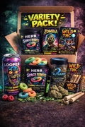 🔥 THCA Mega Variety Box – Drinks, Gummies, Vape & Flower 🔥